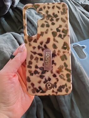 Loopy Case Leopard Print Phone Case - Cream & Brown